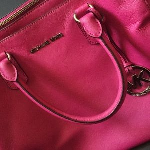 Hot pink Michael Kors purse